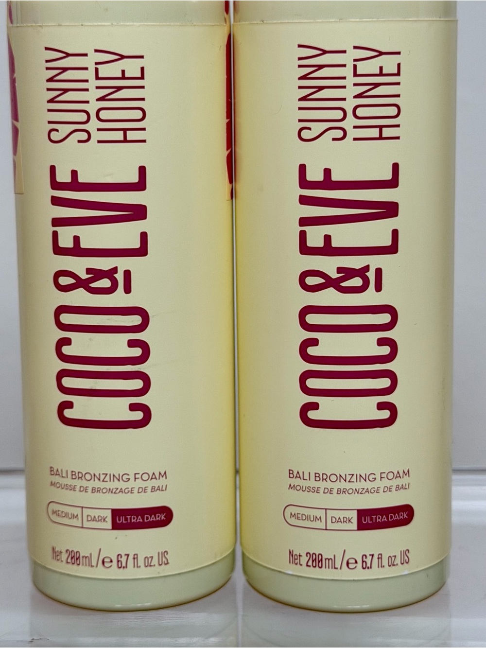 *BUNDLE* Coco & Eve Sunny
Hunny foam self tanner- ULTRA DARK